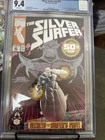Silver Surfer #50 (Marvel Comics June 1991) CGC Graded 9.4 NM White Pages