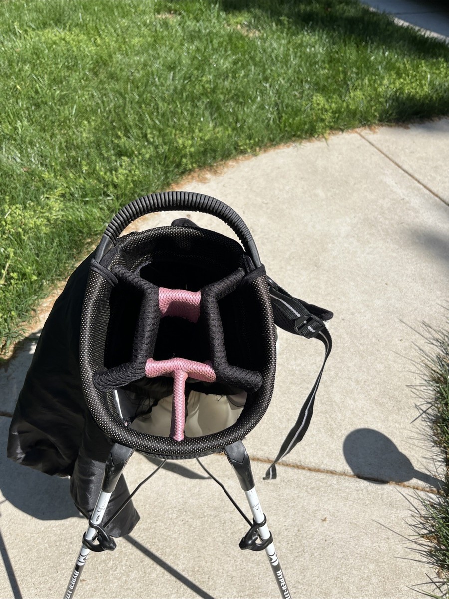 Callaway Hyperlite 4.0 White & Pink 6 Way Stand Golf Club Bag 