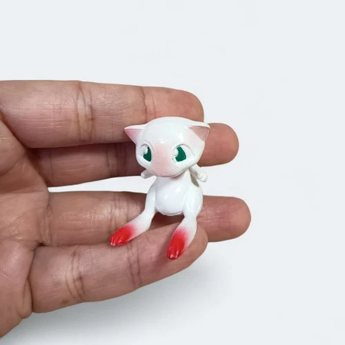 Vintage TOMY Pokemon MEW 1.5" Mini Figure Nintendo CGTSJ Collectible Toy