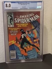 The Amazing Spider-Man #252 Newsstand CGC 8.0