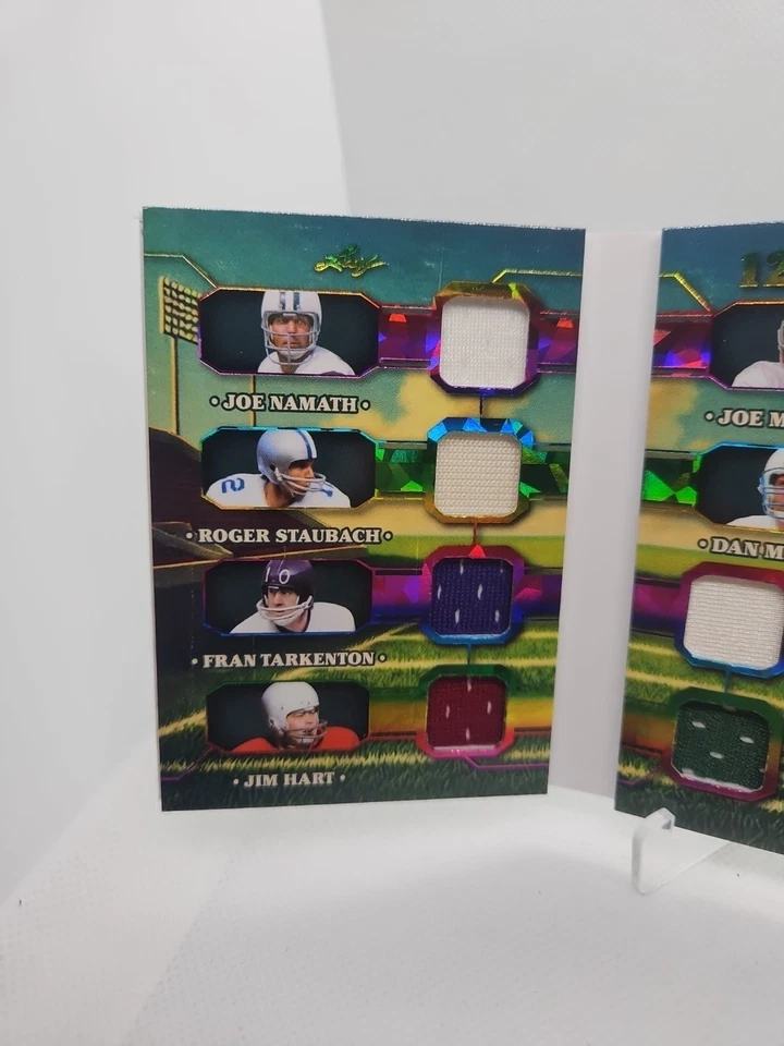 2025 Leaf Glory of the Game 12 Mem on the Field буклет Махомс Брэди +++ QB /9 - Изображение 4 из 4