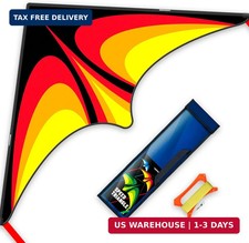 Delta Kite Set for Kids and Adults,Extremely Easy to Launch for Beginners, Perfe