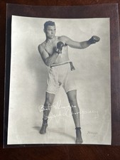 Vintage Jack Dempsey Boxer Heavy Stock Photograph Apeda N.Y.