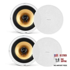 6.5 Inch Bluetooth 6.0 Ceiling Speakers,Max 2-Way Coaxial in Ceiling 200W