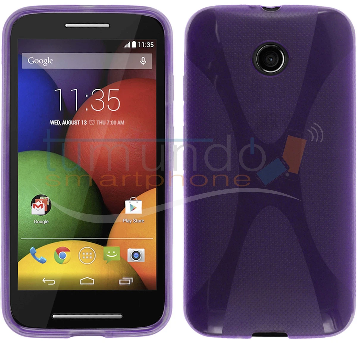 Custodia Silicone Ultra Sottile Morbida 360 Gradi Cover Per Motorola Moto E20 Nero 212306