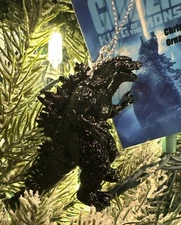 2025 Shiny Black Godzilla King Of The Monsters Christmas Tree Ornament New