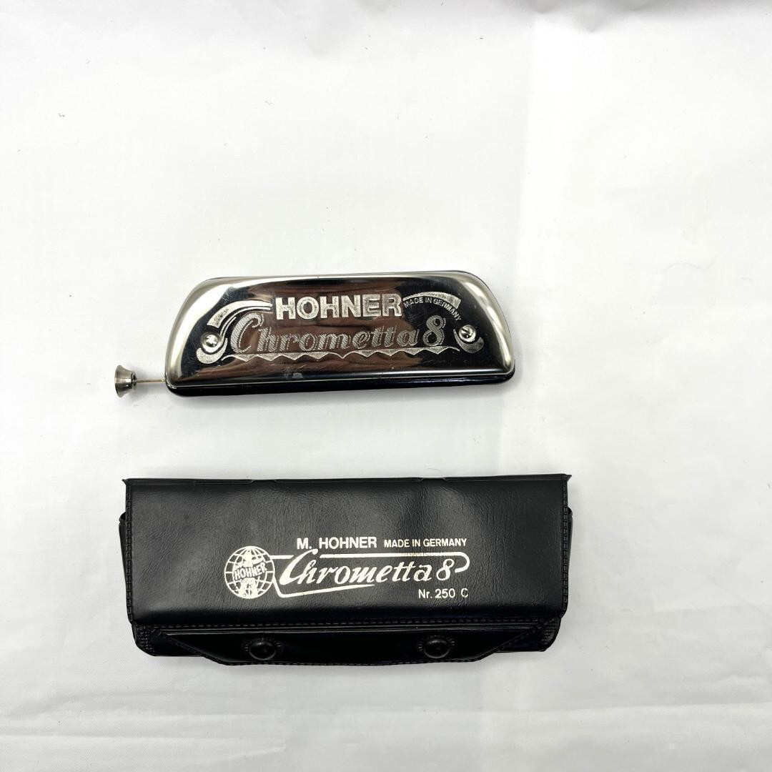 HOHNER chrometta8 クロメッタ8 Nr.250C Amazon.com: Hohner Chrometta 8 Chromatic Harmonica Key of C