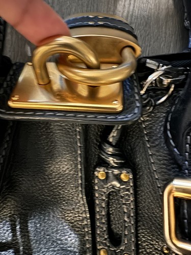 Chloe Paddington Hand Bag Leather Brown Gold Silver Authentic purse - Picture 5 of 12