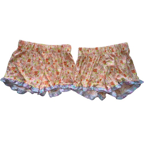Art Class Cotton Blend Camis & Shorts Ruffle Hem Pajama Girls XXL (16/18) 2-pk - Picture 2 of 8