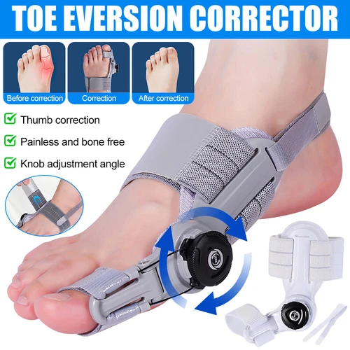 Corrector de férula de juanete Hallux Valgus enderezador separador de dedos soporte unisex - Imagen 1 de 28