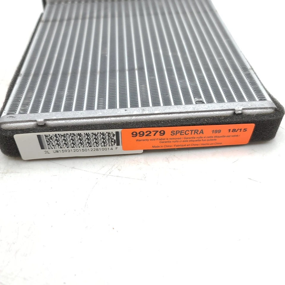 Núcleo de aquecedor Spectra Premium 99279 alumínio HVAC compatível com 1998-2002 Mazda 626 - Imagem 2 de 4