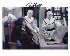 CRAWFORD LOGAN signed Autogramm 20x25cm DOCTOR WHO in Person autograph COA