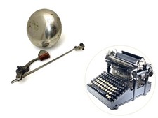 Bell & Clapper for Smith Premier No.2 Typewriter Antique Part Vtg thumbnail