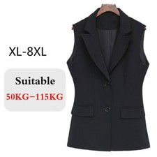 Gilet Senza Maniche Fitted Per Donna Taglie Forti Per Lavoro