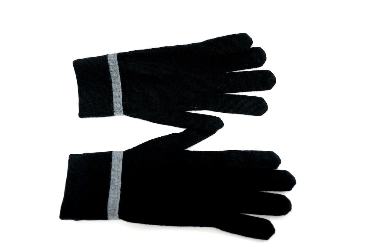 LOUIS VUITTON M73470 Gon Mai Monogram Eclipse gloves Glove wool