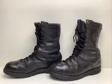 VTG MENS BOOTS LABONVILLE INC  STEEL TOE COMBAT BLACK BOOTS SIZE 10.5 EE