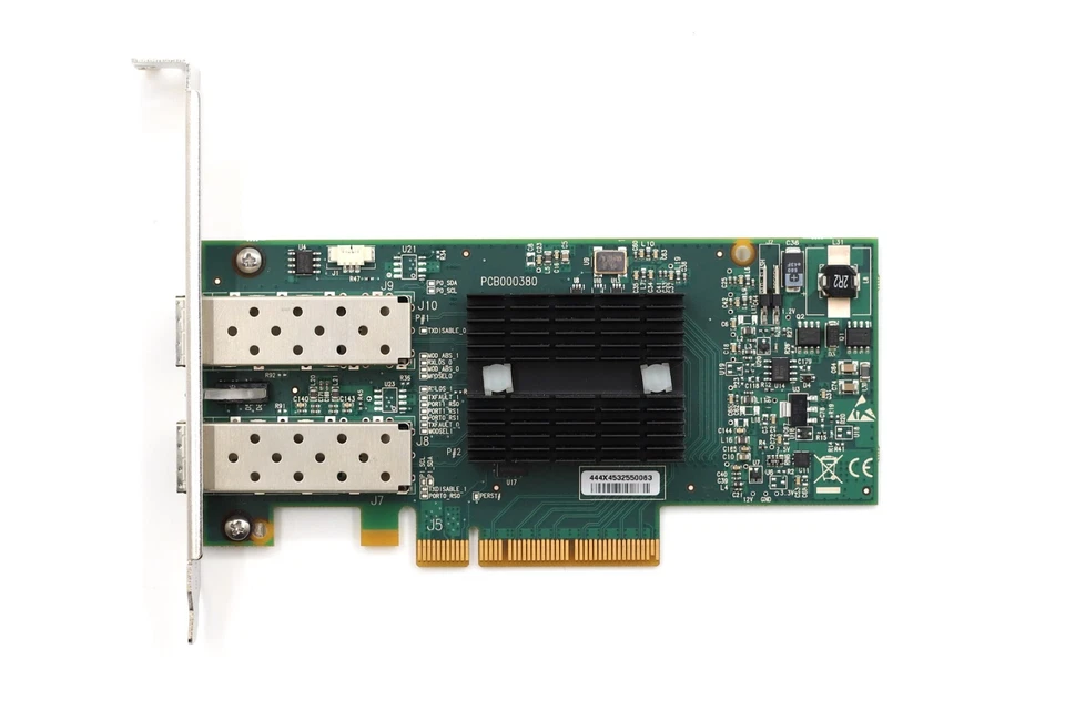 IBM Dual-Port 10GbE PCIe x8 RoCE SR SFP+ Network Adapter P/N: 00E1599 Tested - Image 2 of 4