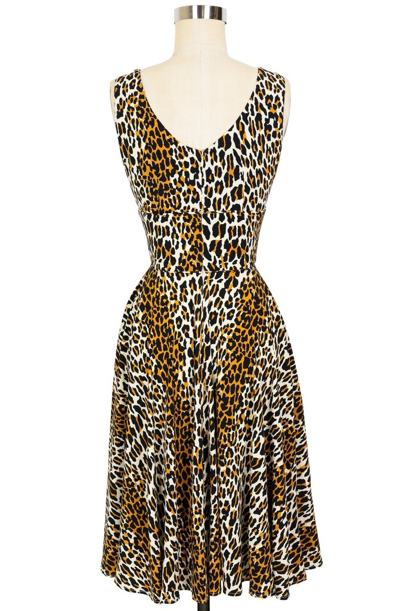 NWT - 2 Trashy 50\'S Norma - Leopard eBay | Dress Size Diva Jean VLV Circle -