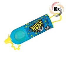10x Pops Juicy Drop Pops Assorted Flavor Lollipop Sour Liquid Candy | .92oz