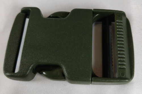 1.5” inch(38mm) Quick Side Release Flat Buckle - OD Green Mil Spec Tactical USA - Picture 6 of 6