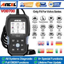 ANCEL VOD700 for VOLVO All System OBD2 Scanner Car Diagnostic Tool ABS TPMS SRS