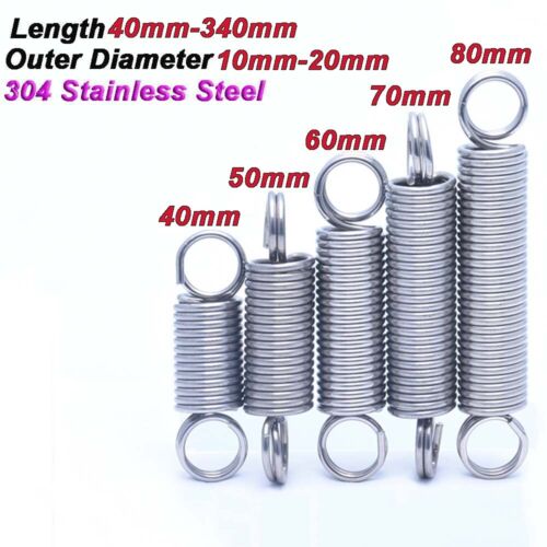 Expansion Spring Tension Extension Expanding Extending Springs Wire Dia 1.6 mm