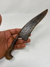 Old Hand Crafted ron Blade Dagger Knife Khanjar Knive Ancient Sword Katar