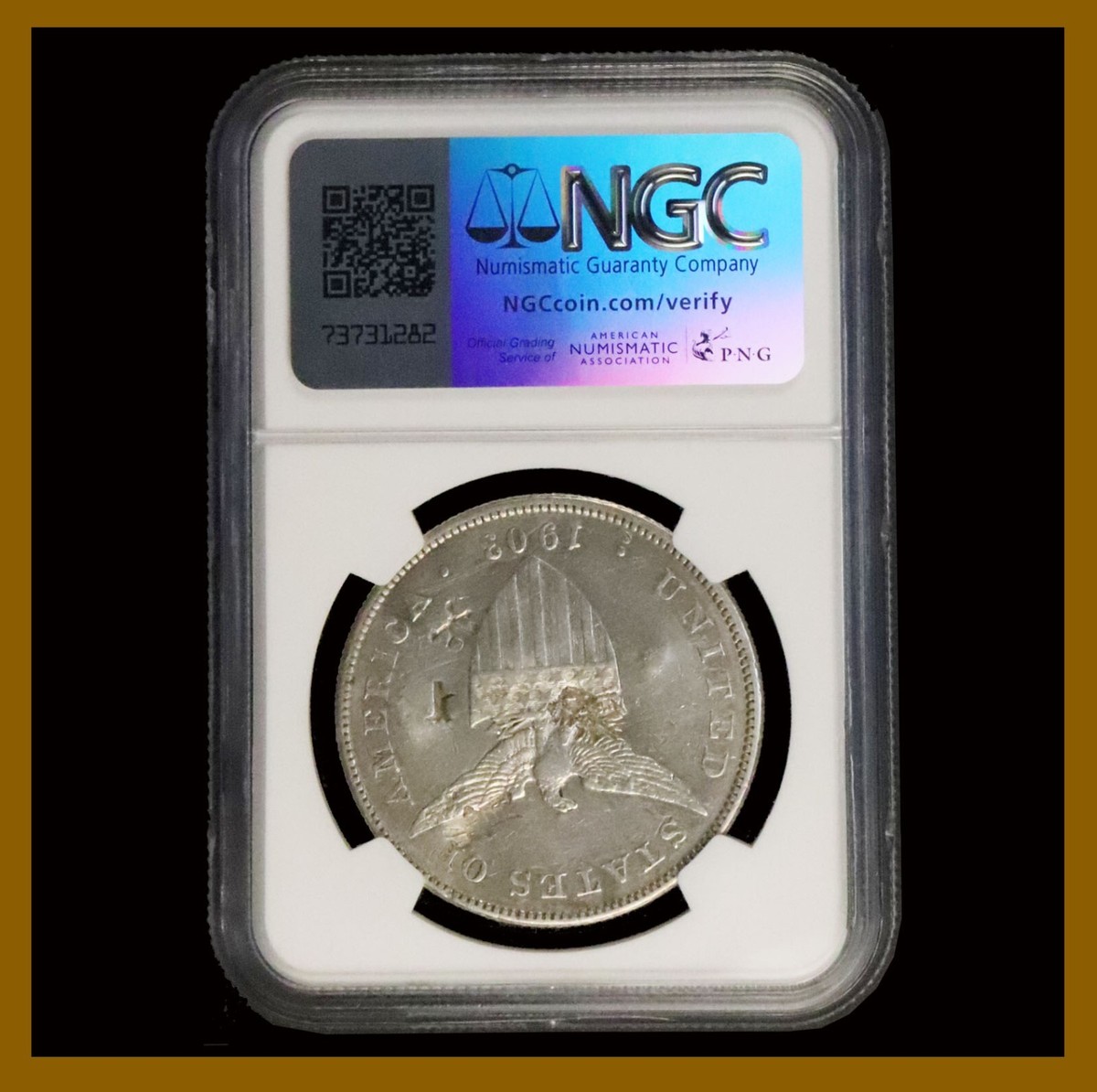 1903年 アメリカ合衆国 フィリピンペソ NGC AU DETAILS 1903年 アメリカ合衆国 フィリピンペソ NGC AU DETAILS - メルカリ