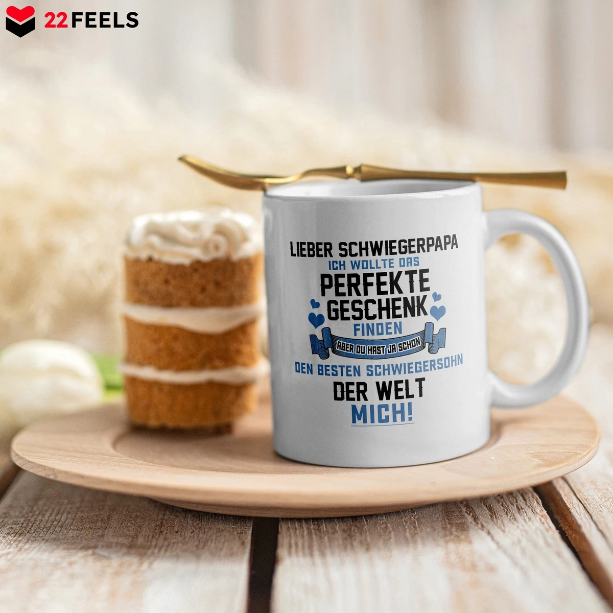 Schwiegerpapa Geschenk v. Schwiegersohn Schwiegervater Tasse Vater der Braut