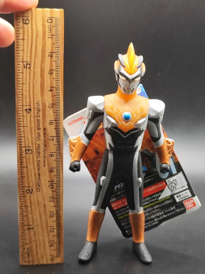 Figura Ultraman R/B - Ultra Hero Series 61: Ultraman Blu Ground BANDAI 2018 RARA Foto 2 de 4