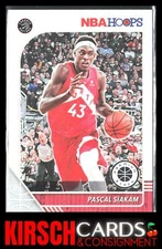Pascal Siakam 2019-20 Hoops Premium Stock #182 Prizms Silver Toronto Raptors