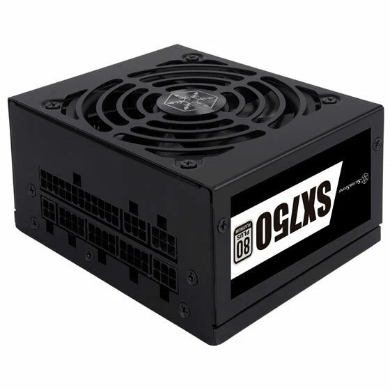 Silverstone SST-SX750-PT 80 PLUS 750W Platinum Modular SFX ATX12V v2.4 92mm Fan  - Image 2 of 4