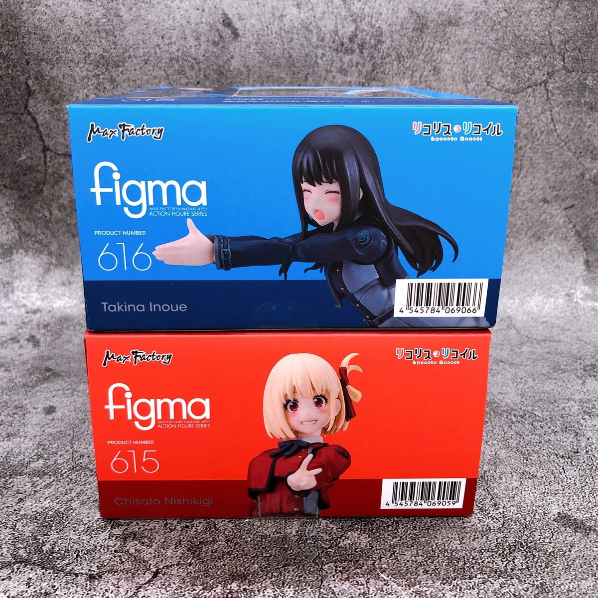w/Bonus) Lycoris Recoil Chisato & Takina Figma Set 615 & 616