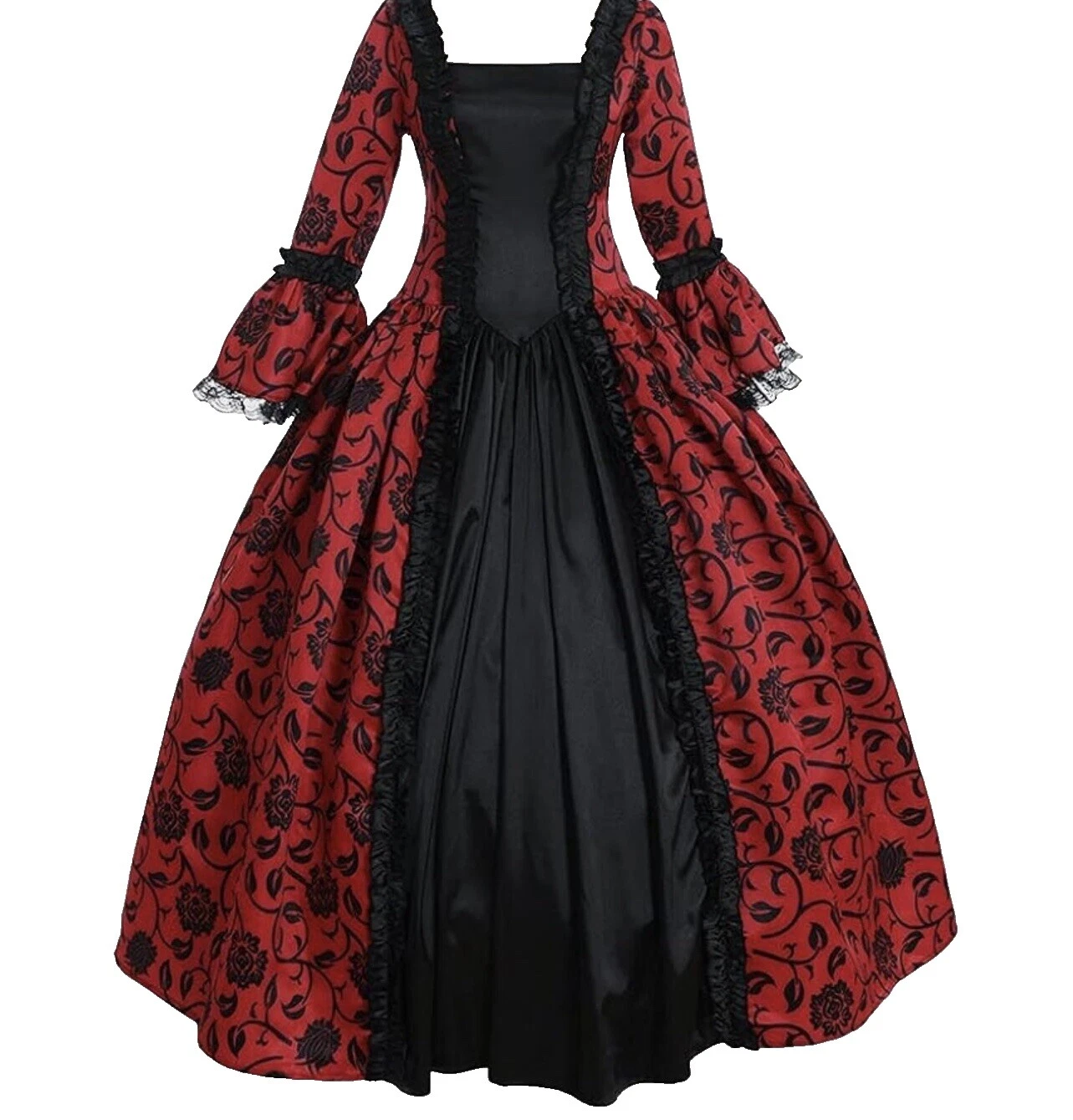 Vestido Victoriano Talla L Disfraces Para Mujeres