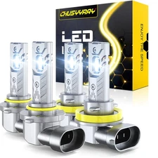 For Ram 1500 2500 3500 Big Horn Pickup 2019-2023 LED Headlight Hi/Low beam Bulbs