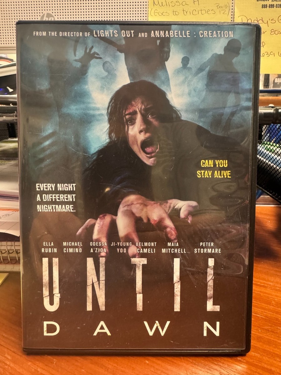 Until Dawn DVD New Sealed | eBay