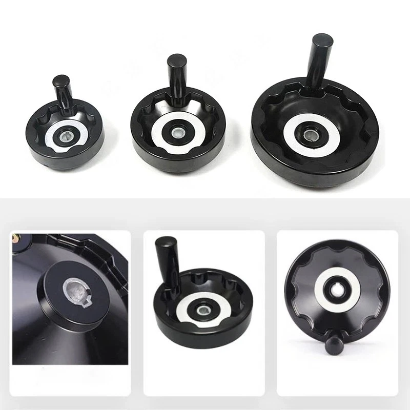 Handräder Drehmaschine 100mm 125mm 160mm 200mm 250mm Bakelit-Maschine Handrad - Bild 2 von 4