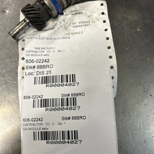 1986-92 ford ranger / bronco 2. b6 distributor no module - Picture 2 of 3