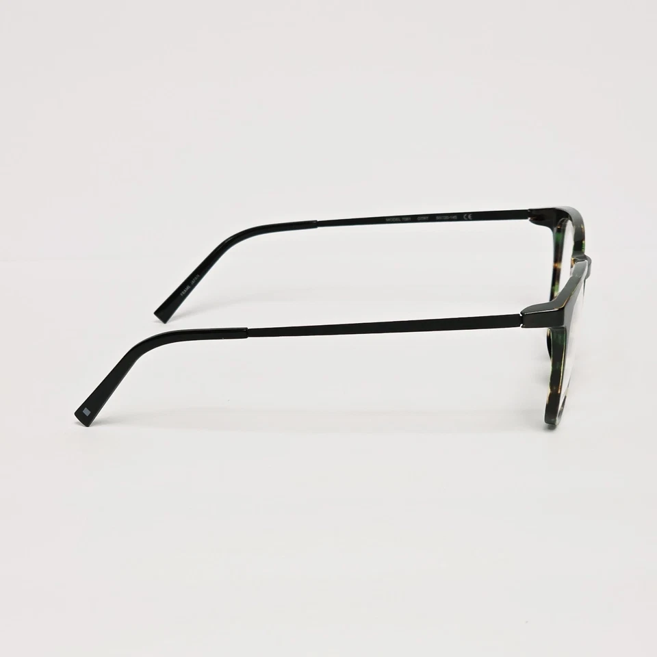 Gafas cuadradas de titanio ultraligeras unisex MODO 7061 en verde tortuga | 50 mm Foto 4 de 4