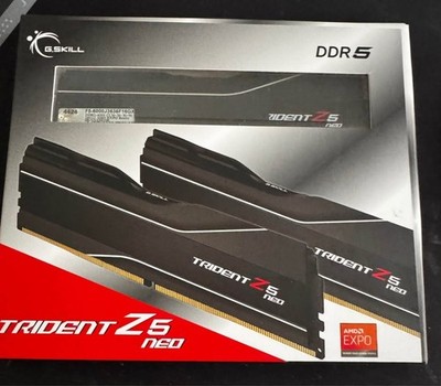 G.Skill Trident Z5 Neo RGB 32GB (16GB x 2) DDR5 6000 CL36 Desktop RAM Kit