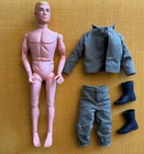 12" GI Joe 1-1964 Reproduction Figure w/ clothes boots
