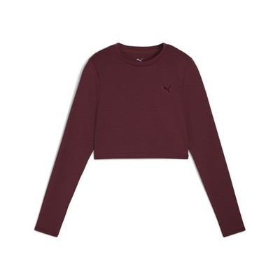PUMA Puma Shape Cropped Langarm-Top
