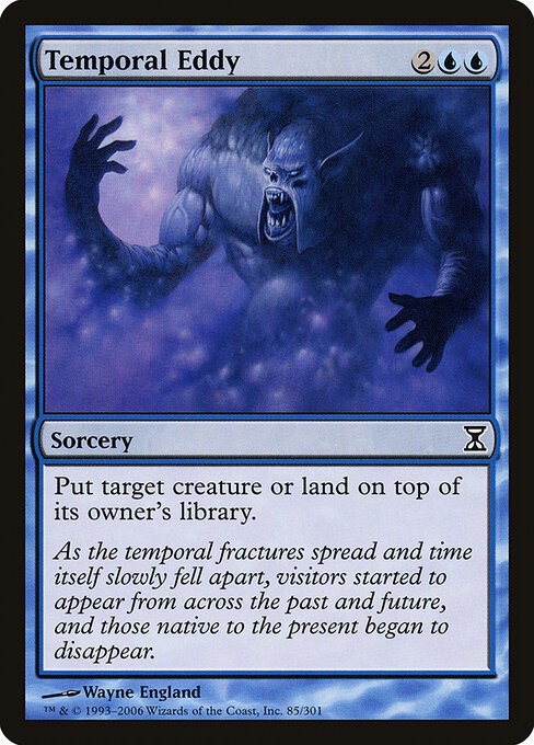 Temporal Eddy NonFoil Time Spiral 85 NM MTG