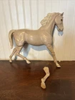 VTG Louis MARX JOHNNY WEST TOY JOINTED HORSE THUNDERBOLT 12” &Halter * Damaged