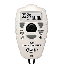 TC-895 Digital Dual Tally Counter, Electronic Up Down Clicker Counter, Add/Su...