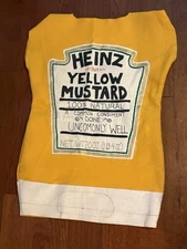 Heinz Yellow Mustard Halloween Costume Homemade