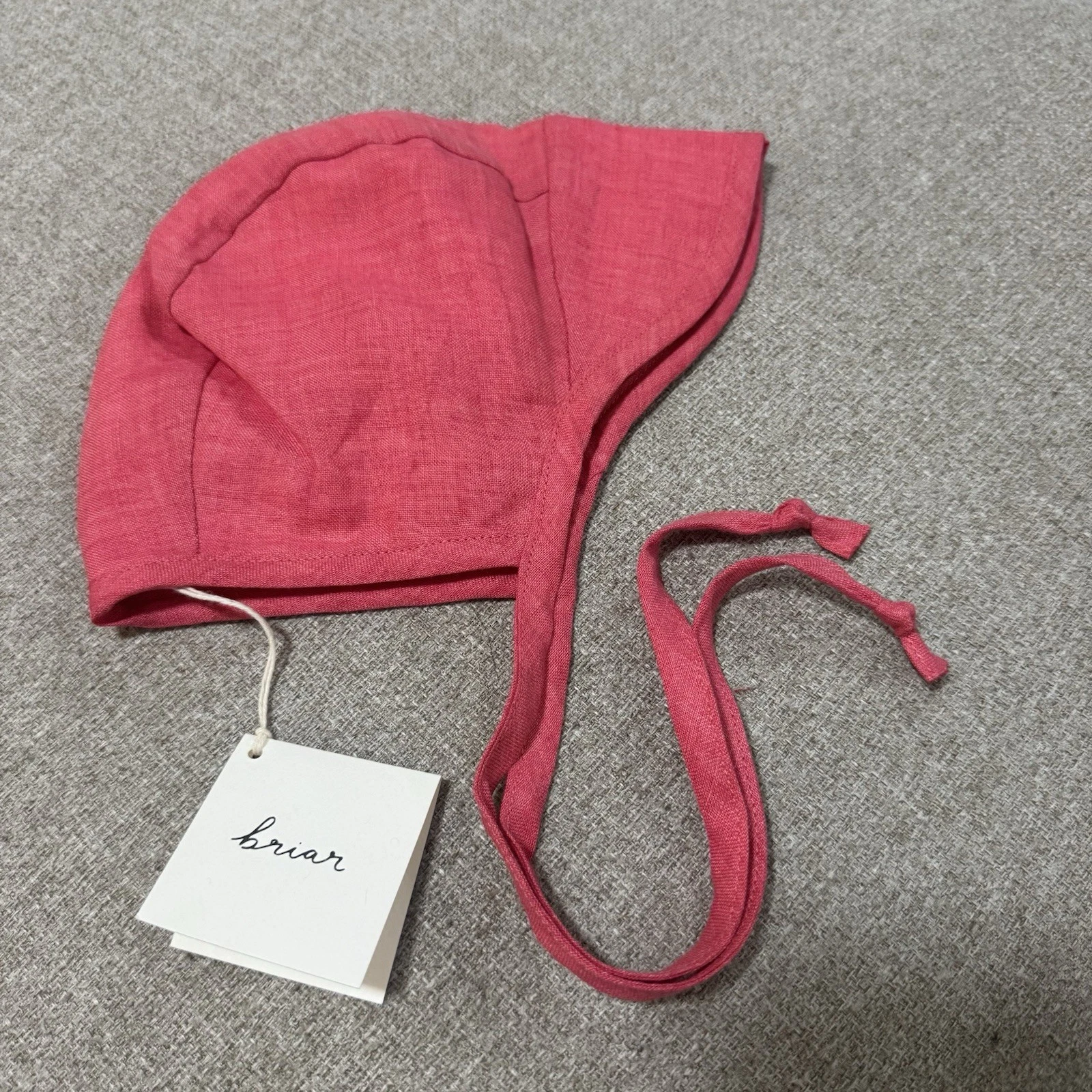 NWT Briar Baby Brimmed Bonnet Hat 6-12 Months 100% Cotton Pink Beach Summer
Opens in a new window or