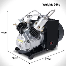 TUXING 4500Psi High Pressure Air Compressor, Mini-Double Cylinder Pcp Air Pump