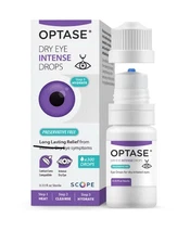 Optase Dry Eye Intense Drops - Preservative Free 300 Drops (0.33 oz) Exp. 05/27+