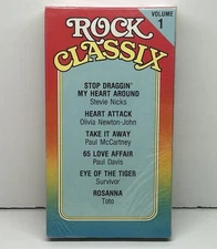 Rock Classix - New Sealed! VHS Video Tape Classics Survivor Toto Nicks McCartney